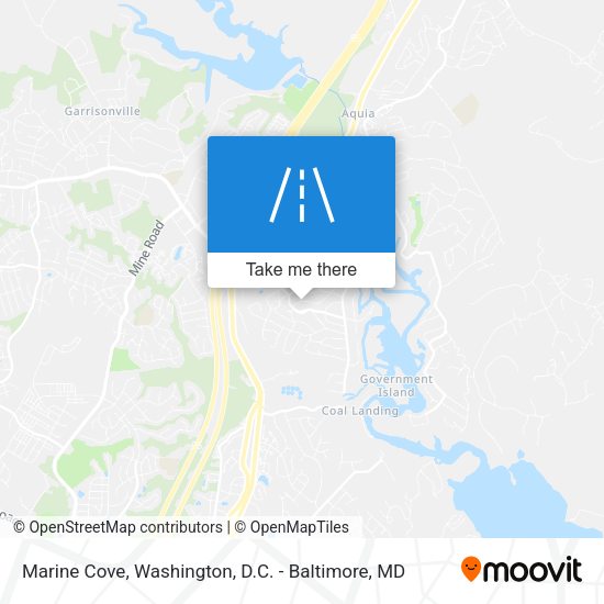 Mapa de Marine Cove