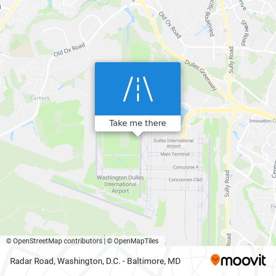 Mapa de Radar Road