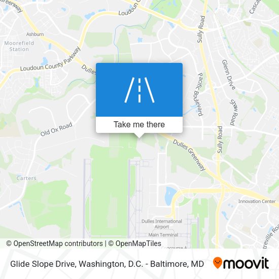 Mapa de Glide Slope Drive