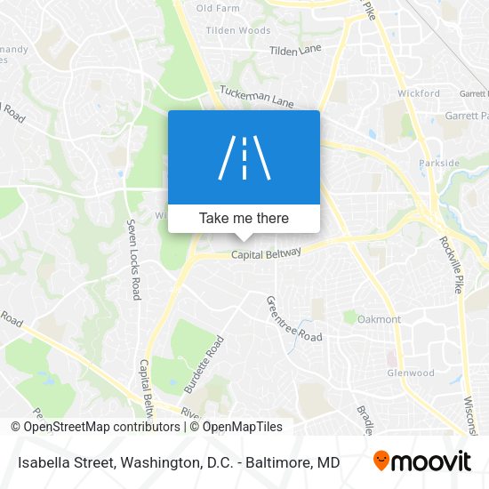 Isabella Street map