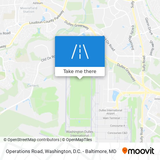 Mapa de Operations Road