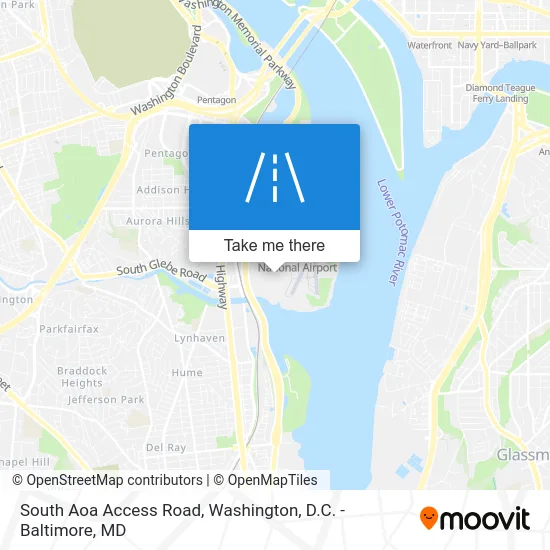 South Aoa Access Road map