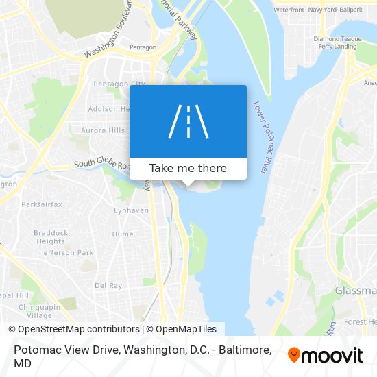 Mapa de Potomac View Drive