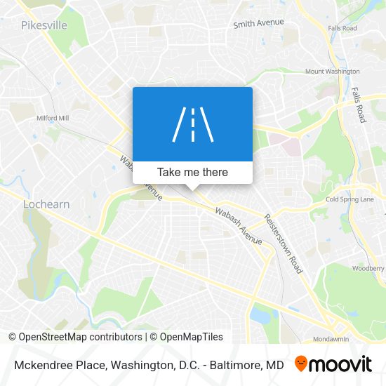 Mckendree Place map