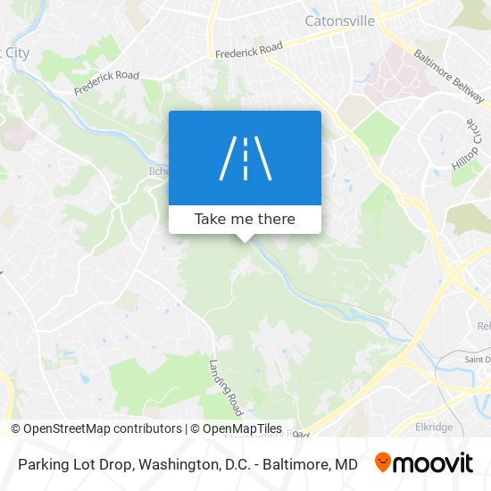 Parking Lot Drop map