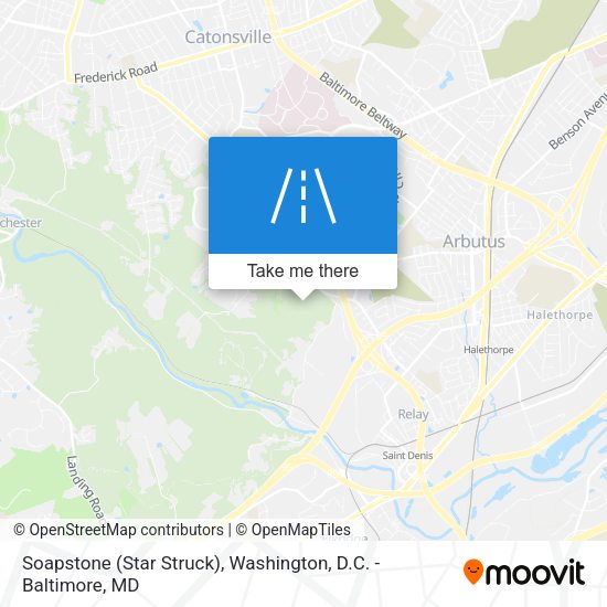 Soapstone (Star Struck) map