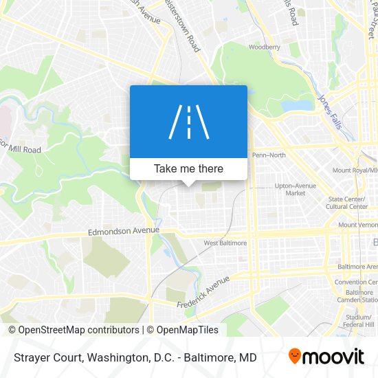 Strayer Court map