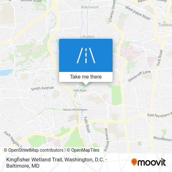 Kingfisher Wetland Trail map