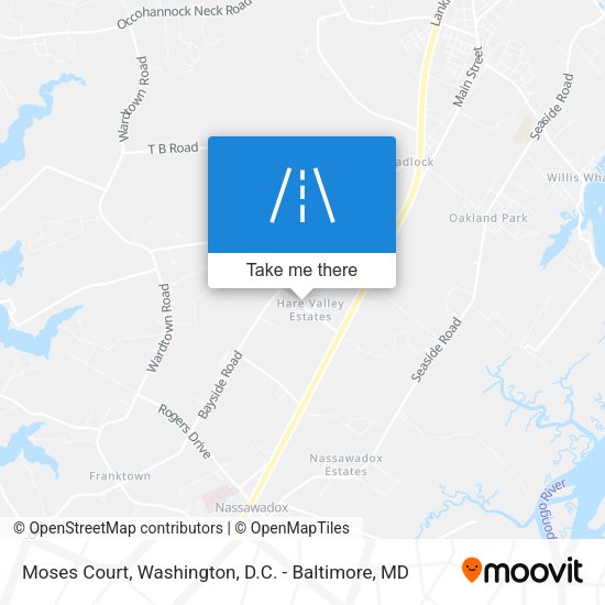 Moses Court map