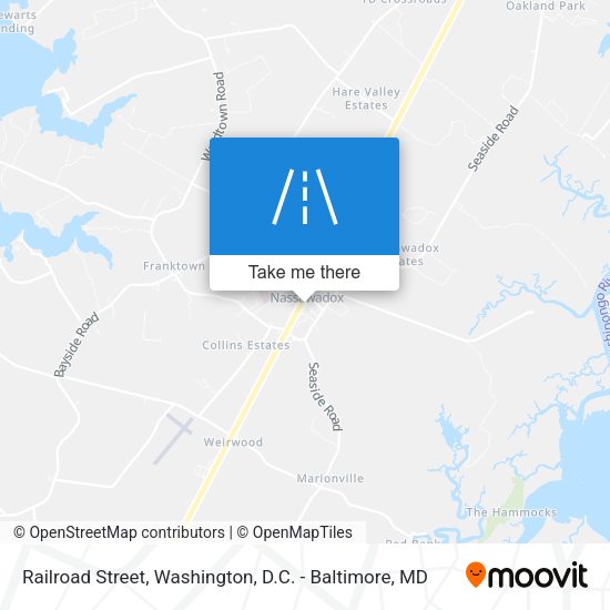 Mapa de Railroad Street