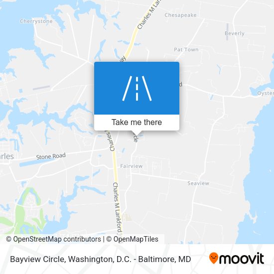Mapa de Bayview Circle