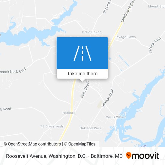 Mapa de Roosevelt Avenue