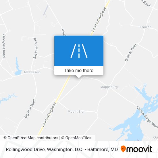 Rollingwood Drive map