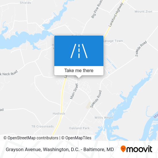 Mapa de Grayson Avenue