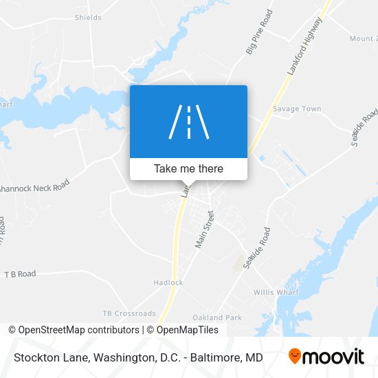 Stockton Lane map