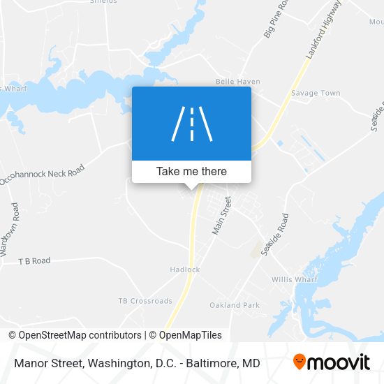 Mapa de Manor Street