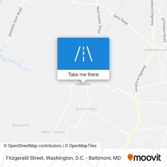 Fitzgerald Street map