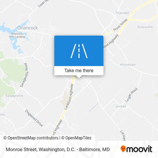 Mapa de Monroe Street