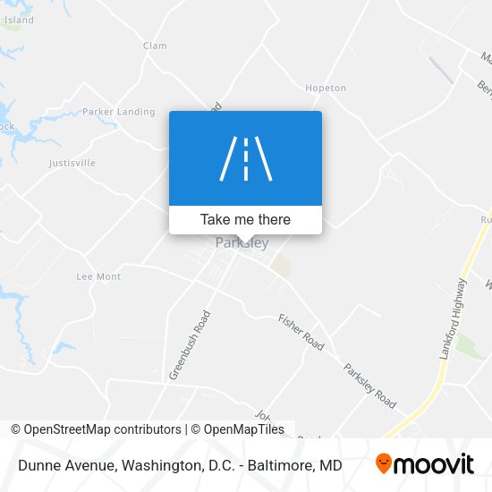 Dunne Avenue map