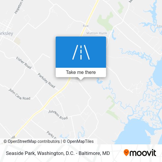 Seaside Park map