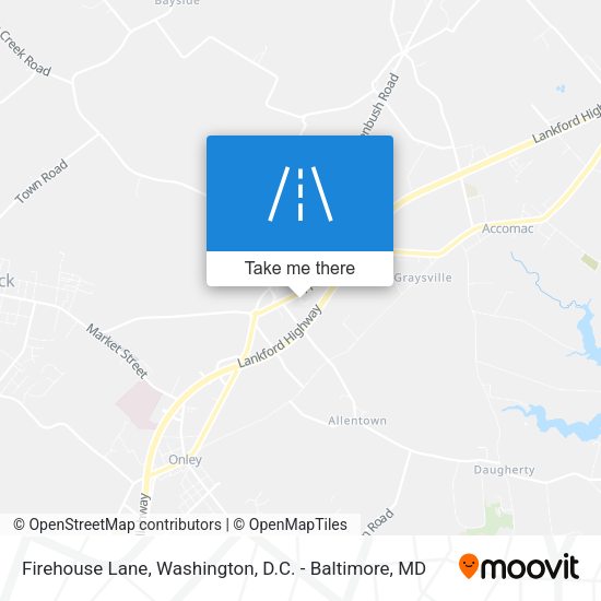 Firehouse Lane map