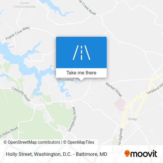 Holly Street map