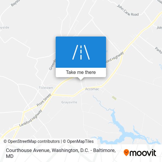 Mapa de Courthouse Avenue