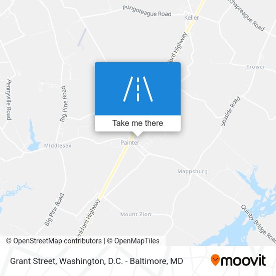 Grant Street map