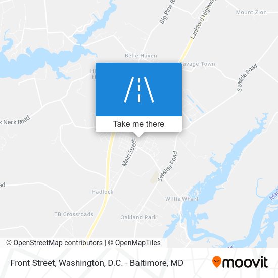 Front Street map