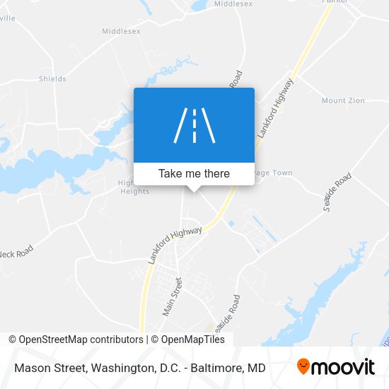 Mason Street map