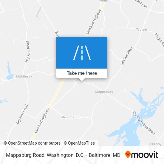 Mapa de Mappsburg Road