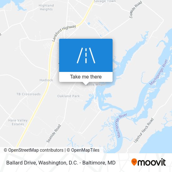 Mapa de Ballard Drive