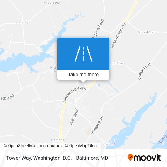 Mapa de Tower Way