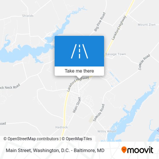 Main Street map