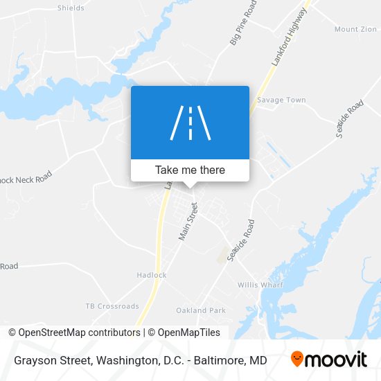 Grayson Street map