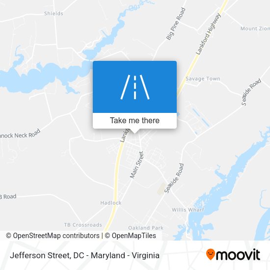Mapa de Jefferson Street