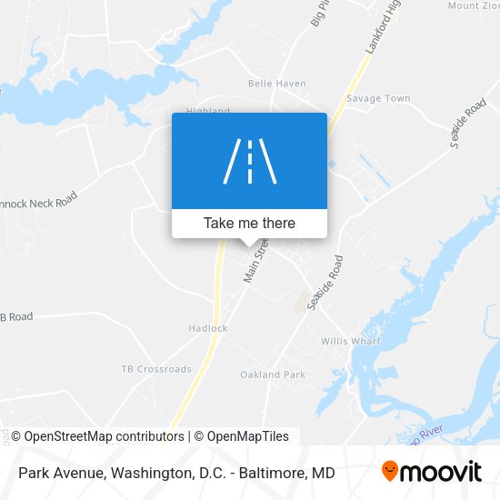 Park Avenue map