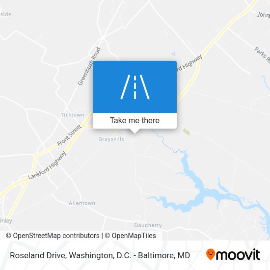 Roseland Drive map
