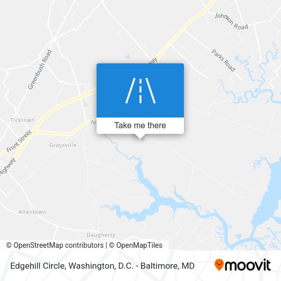 Edgehill Circle map