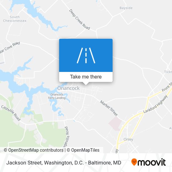 Jackson Street map