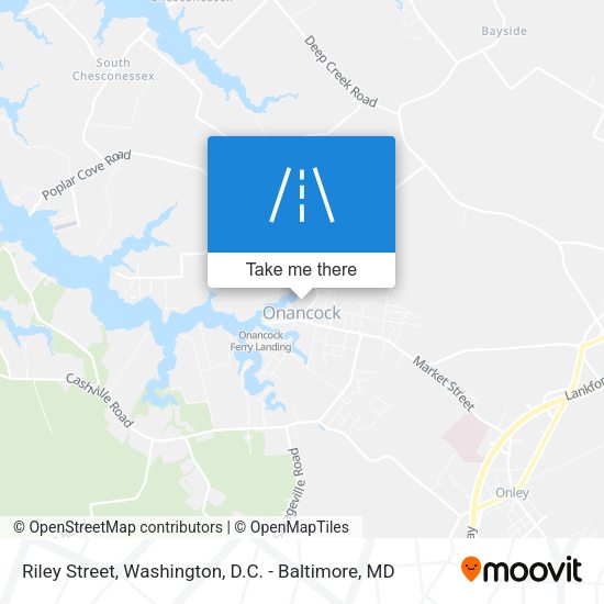 Riley Street map