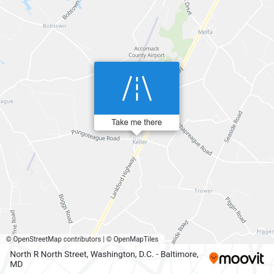 North R North Street map