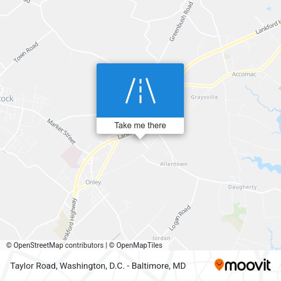 Mapa de Taylor Road