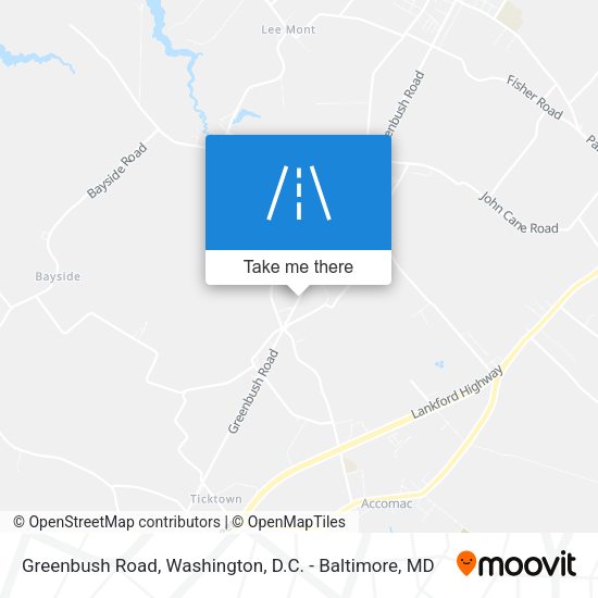 Mapa de Greenbush Road