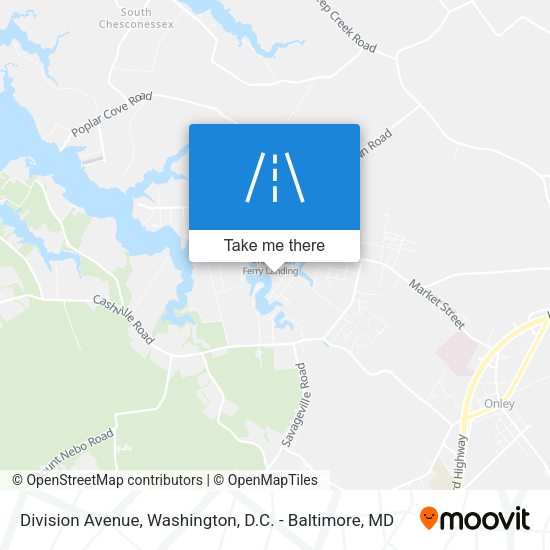 Division Avenue map