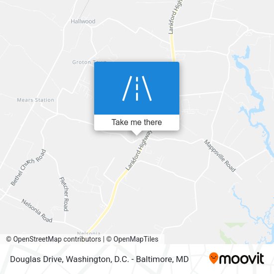Douglas Drive map