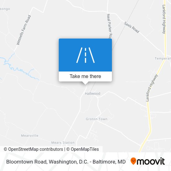 Bloomtown Road map