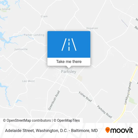 Adelaide Street map
