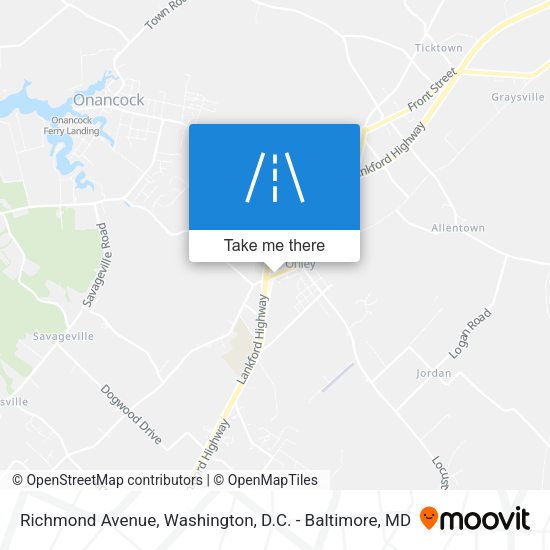 Mapa de Richmond Avenue