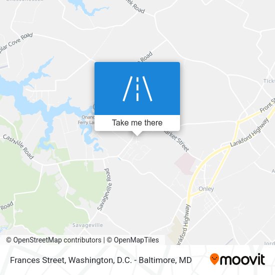Frances Street map